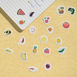 Factor Notes Very Veggie Stickers - Pack of 20 Designs FN5120